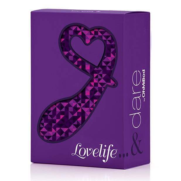 OhMiBod - Lovelife Dare Curved Pleasure Anal Plug (Purple) Anal Plug (Non Vibration) 855599005567 CherryAffairs