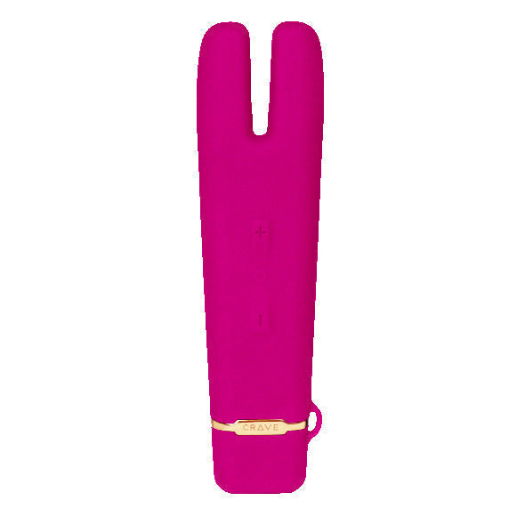 Crave - Duet Flex Vibrator (Pink) Discreet Toys Durio Asia
