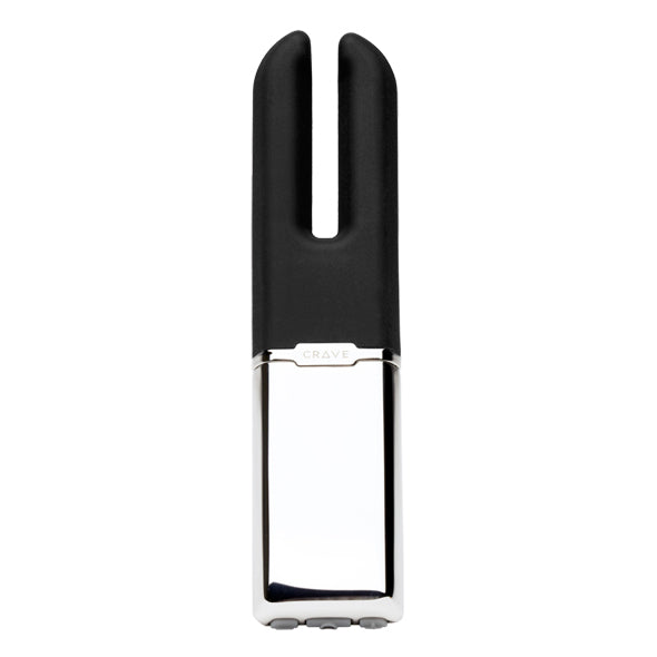 Crave - Duet Vibrator (Black) Discreet Toys Durio Asia