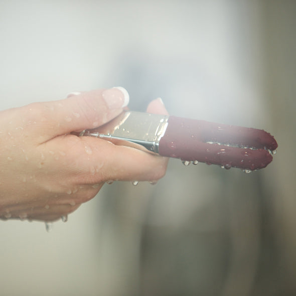 Crave - Duet Vibrator (Black) - Black - Discreet Toys