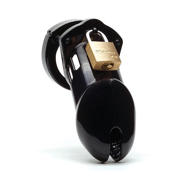 CBX - CB-6000 3 1/4&quot; Chastity Cock Cage and Lock Set (Black) Plastic Cock Cage (Non Vibration) 622622848 CherryAffairs