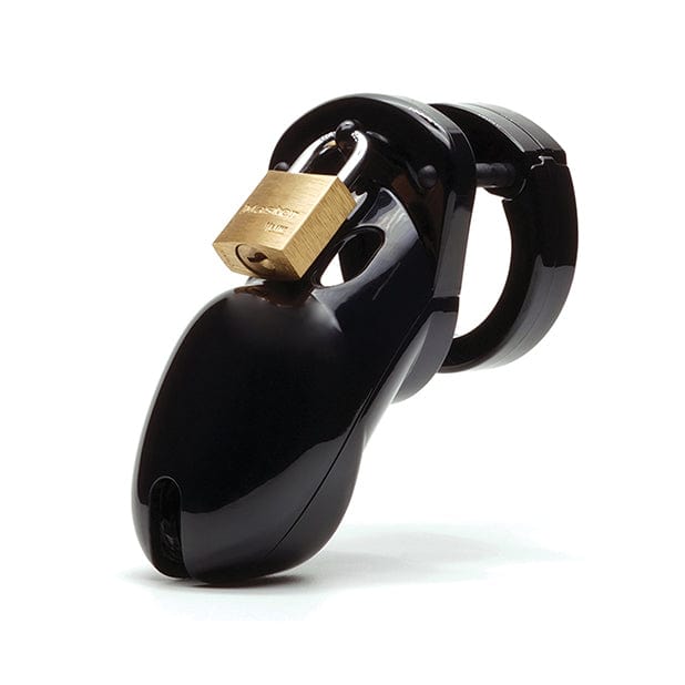 CBX - CB-3000 3" Chastity Cock Cage and Lock Set (Black) Plastic Cock Cage (Non Vibration) 622625384 CherryAffairs