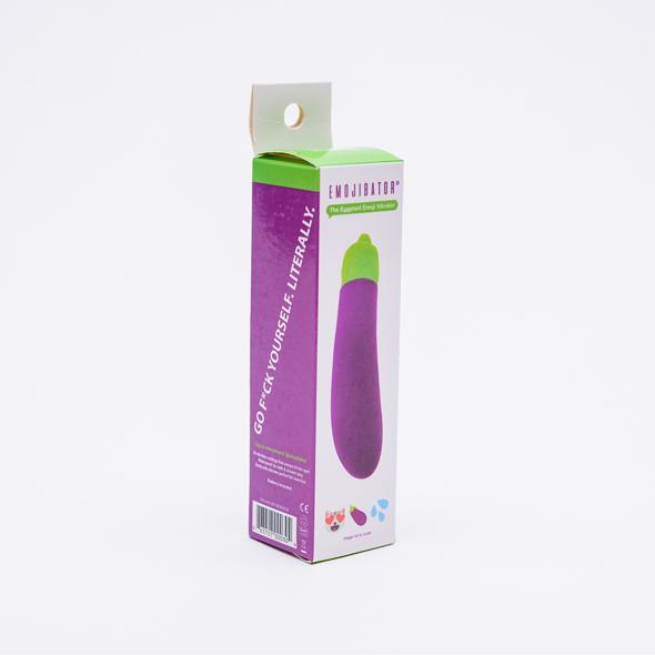 Emojibator - The Eggplant Emoji Vibrator (Purple) Bullet (Vibration) Non Rechargeable 863707000304 CherryAffairs