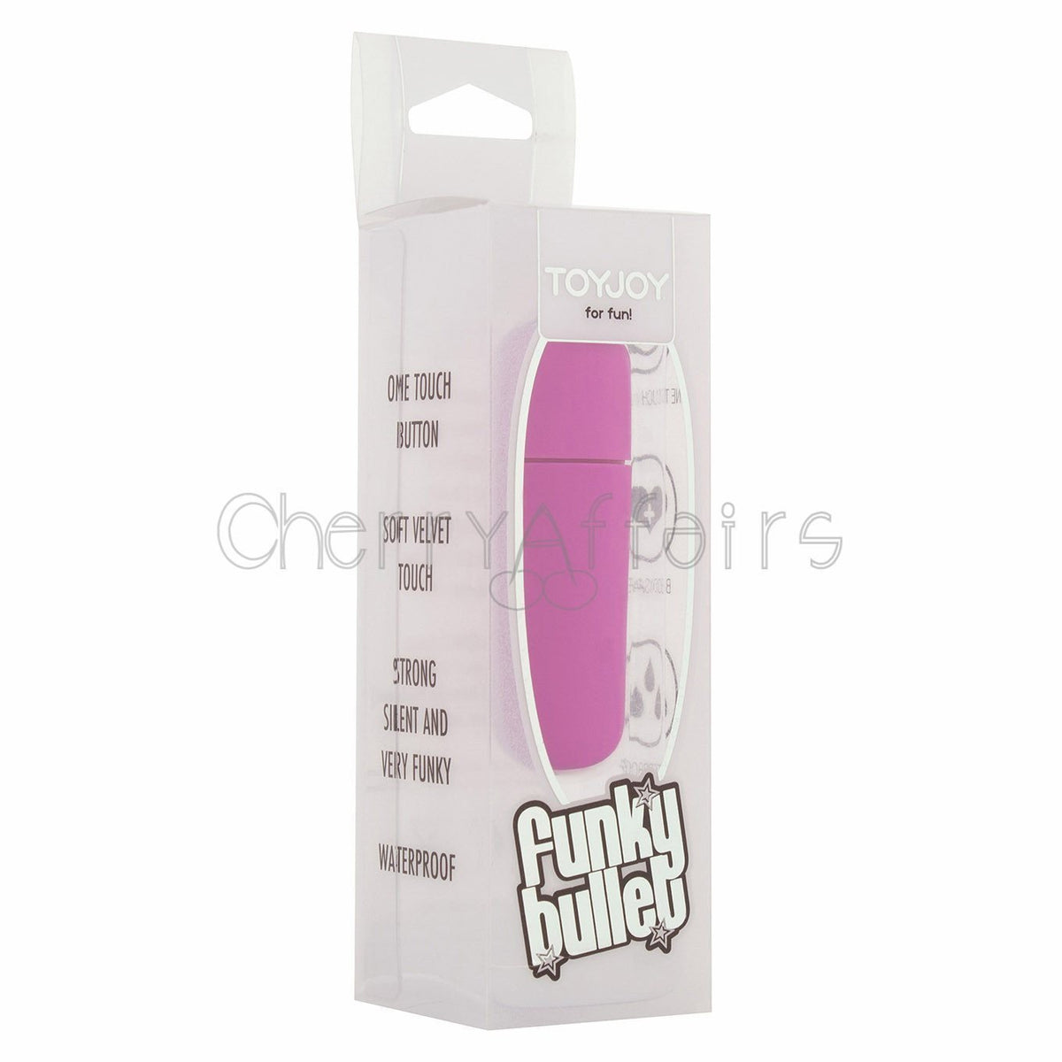 ToyJoy - Funky Bullet (Violet) Bullet (Vibration) Non Rechargeable - CherryAffairs Singapore