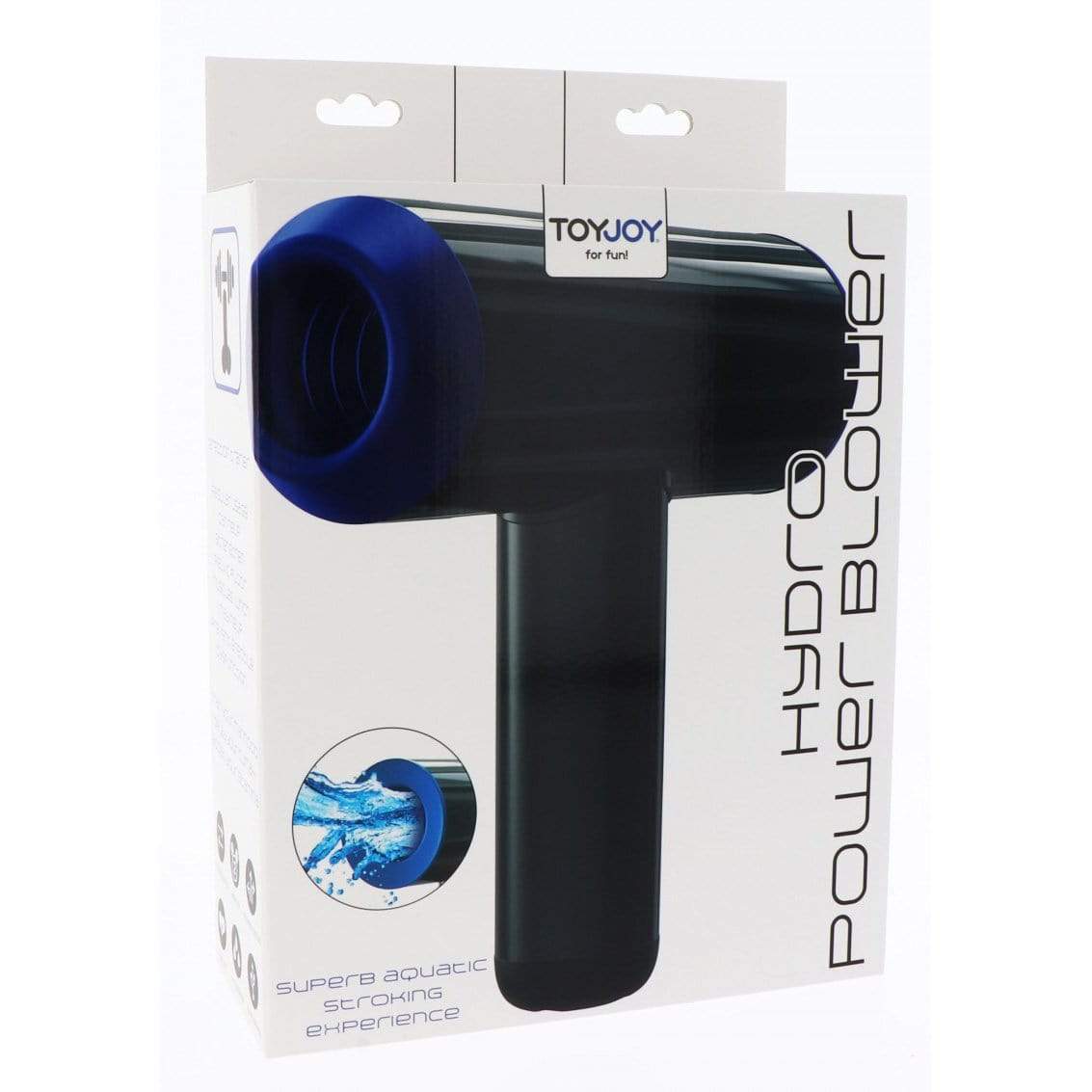 ToyJoy - Hydro Power Blower Masturbator (Black) Masturbator Soft Stroker (Vibration) Rechargeable 320606666 CherryAffairs