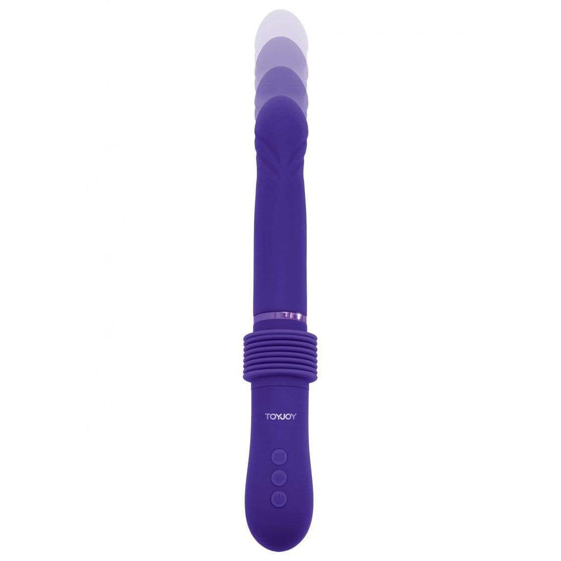 ToyJoy - Magnum Opus Supreme I Thrust in You Thruster Vibrator (Purple) Realistic Dildo w/o suction cup (Vibration) Rechargeable 8713221820853 CherryAffairs
