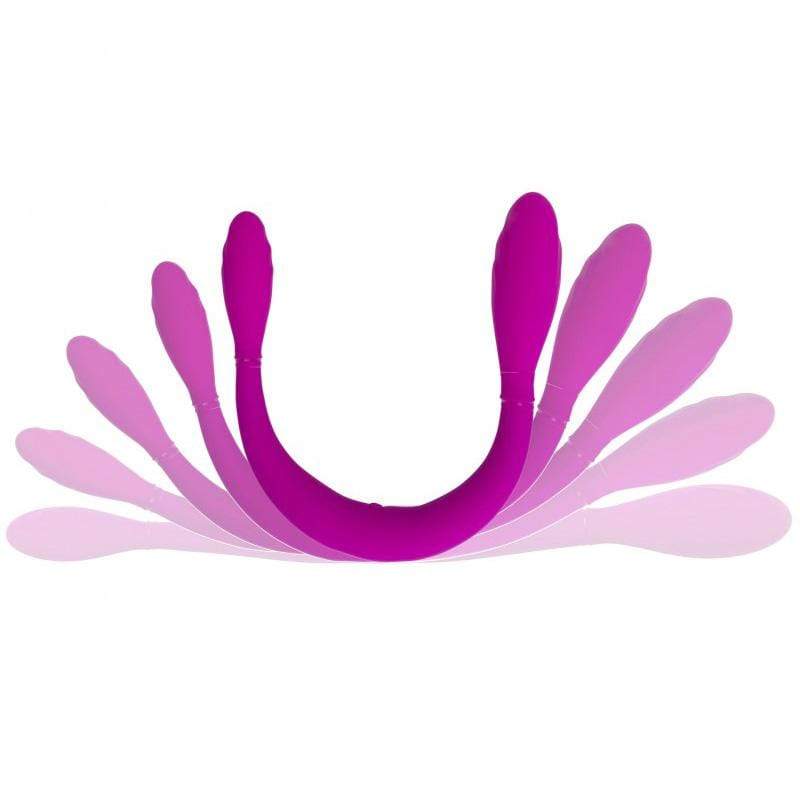 ToyJoy - Infinity Double Dildo Vibrator (Pink) Double Dildo (Vibration) Rechargeable 8713221820877 CherryAffairs