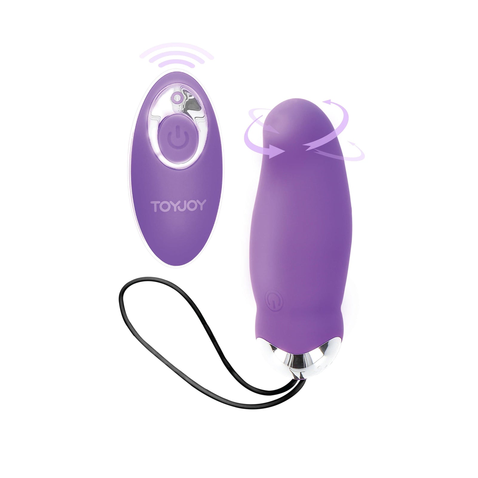 ToyJoy - My Orgasm Eggsplode Remote Control Egg Vibrator (Purple) Wireless Remote Control Egg (Vibration) Rechargeable 8713221823205 CherryAffairs