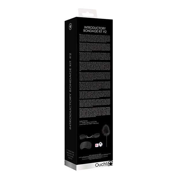 Shots - Ouch BDSM Beginners Introductory Bondage Kit #2 (Black) BDSM Set 625994324 CherryAffairs