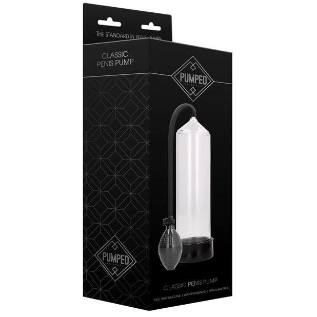Shots - Pumped Classic Transparent Penis Pump (Clear) Penis Pump (Non Vibration) 625991178 CherryAffairs