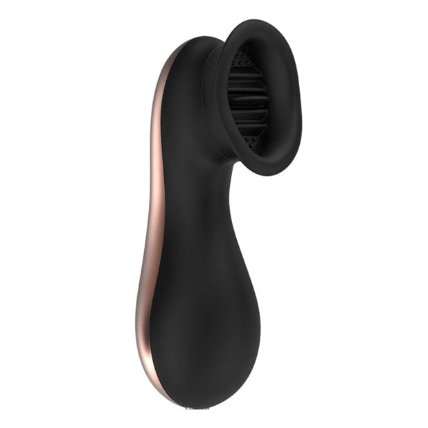 Shots - Elegance Dreamy Oral Clitoral Stimulator Massager (Black) Clit Massager (Vibration) Rechargeable 625984316 CherryAffairs