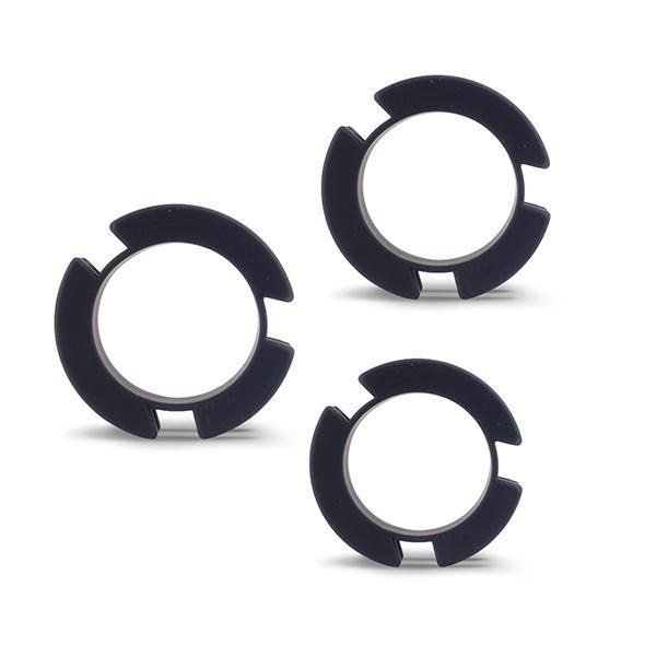 Lock A Willy - Cock Cage and Lock Set (Black) Silicone Cock Cage (Non Vibration) Singapore