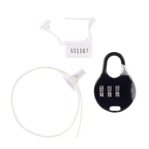 Lock A Willy - Cock Cage and Lock Set (Black) Silicone Cock Cage (Non Vibration) Singapore