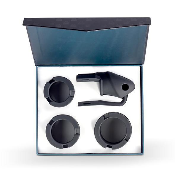 Lock A Willy - Cock Cage and Lock Set (Black) Silicone Cock Cage (Non Vibration) Singapore