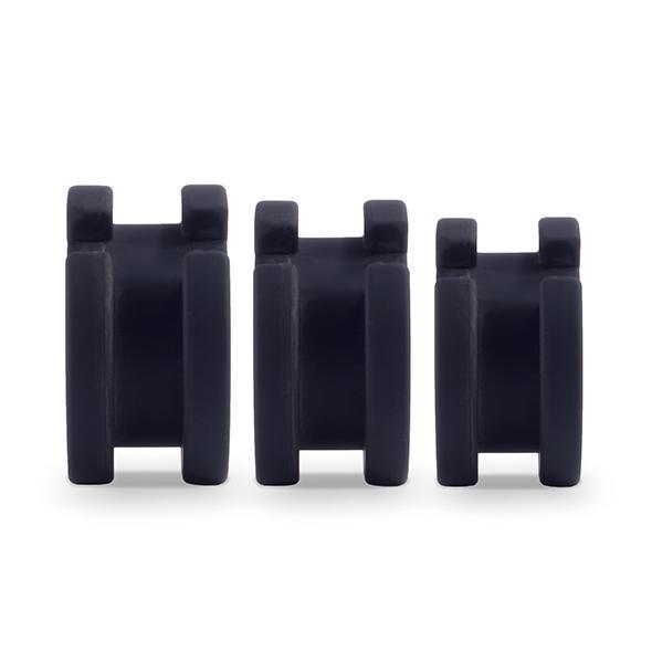 Lock A Willy - Cock Cage and Lock Set (Black) Silicone Cock Cage (Non Vibration) Singapore