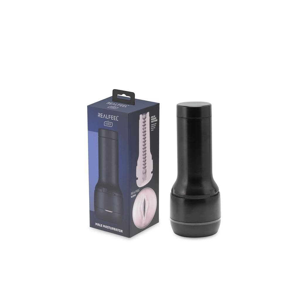 Kiiroo - Keon RealFeel Masturbator Stroker (Black) Masturbator Vagina (Non Vibration) 319729441 CherryAffairs