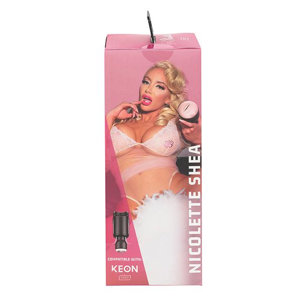 Kiiroo - Stars Collection Strokers Feel Nicolette Shea Masturbator (Black) Masturbator Vagina (Non Vibration) 8719324994958 CherryAffairs