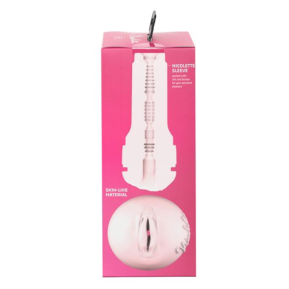 Kiiroo - Stars Collection Strokers Feel Nicolette Shea Masturbator (Black) Masturbator Vagina (Non Vibration) 8719324994958 CherryAffairs