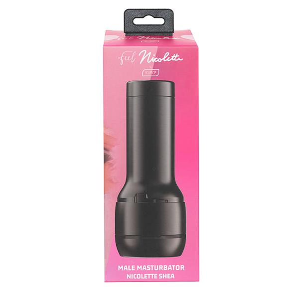 Kiiroo - Stars Collection Strokers Feel Nicolette Shea Masturbator (Black) Masturbator Vagina (Non Vibration) 8719324994958 CherryAffairs