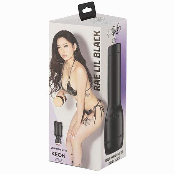 Kiiroo - Stars Collection Strokers Feel Raw Lil Black Masturbator (Black) Masturbator Vagina (Non Vibration) 8720256722014 CherryAffairs