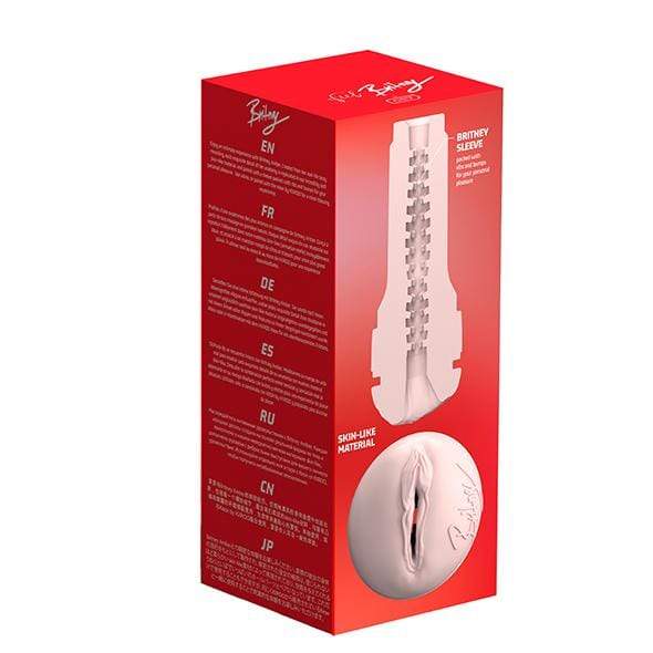 Kiiroo - Feel Britney Amber Masturbator Stroker (Beige) Masturbator Vagina (Non Vibration) 371166202 CherryAffairs