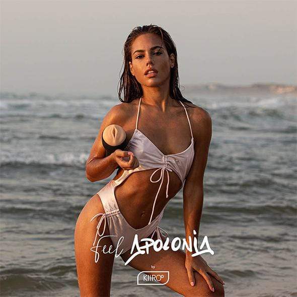 Kiiroo - Feel Apolonia Lapeidra Masturbator Stroker (Beige) Masturbator Vagina (Non Vibration) 8720256722045 CherryAffairs