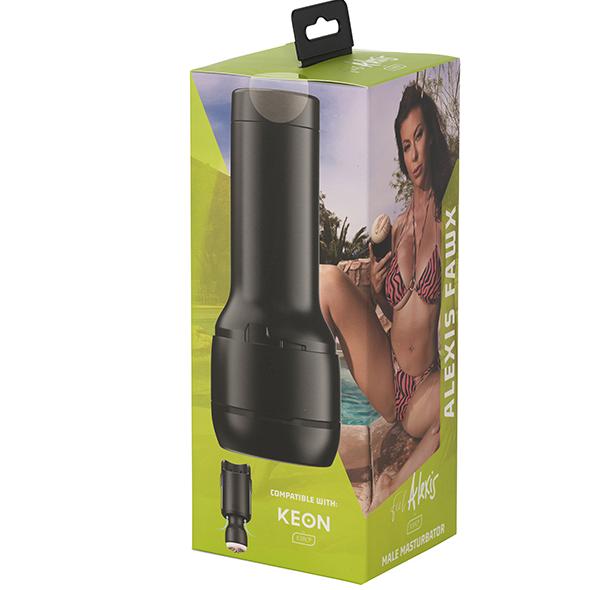 Kiiroo - Stars Collection Strokers Feel Alexia Fawx Masturbator (Black) Masturbator Vagina (Non Vibration) 8720256722113 CherryAffairs