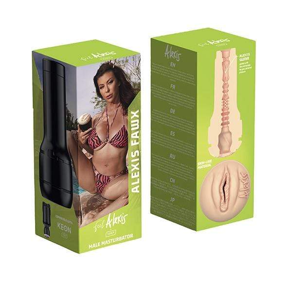 Kiiroo - Stars Collection Strokers Feel Alexia Fawx Masturbator (Black) Masturbator Vagina (Non Vibration) 8720256722113 CherryAffairs