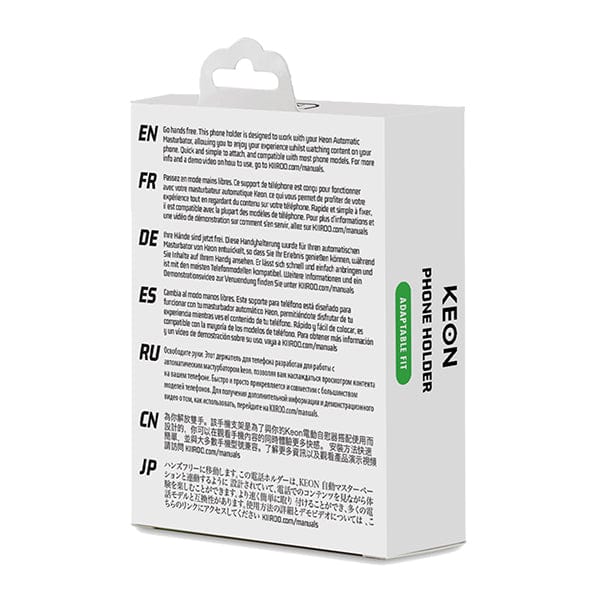 Kiiroo - Keon Accessory Phone Holder (Black) - Black - Accessories