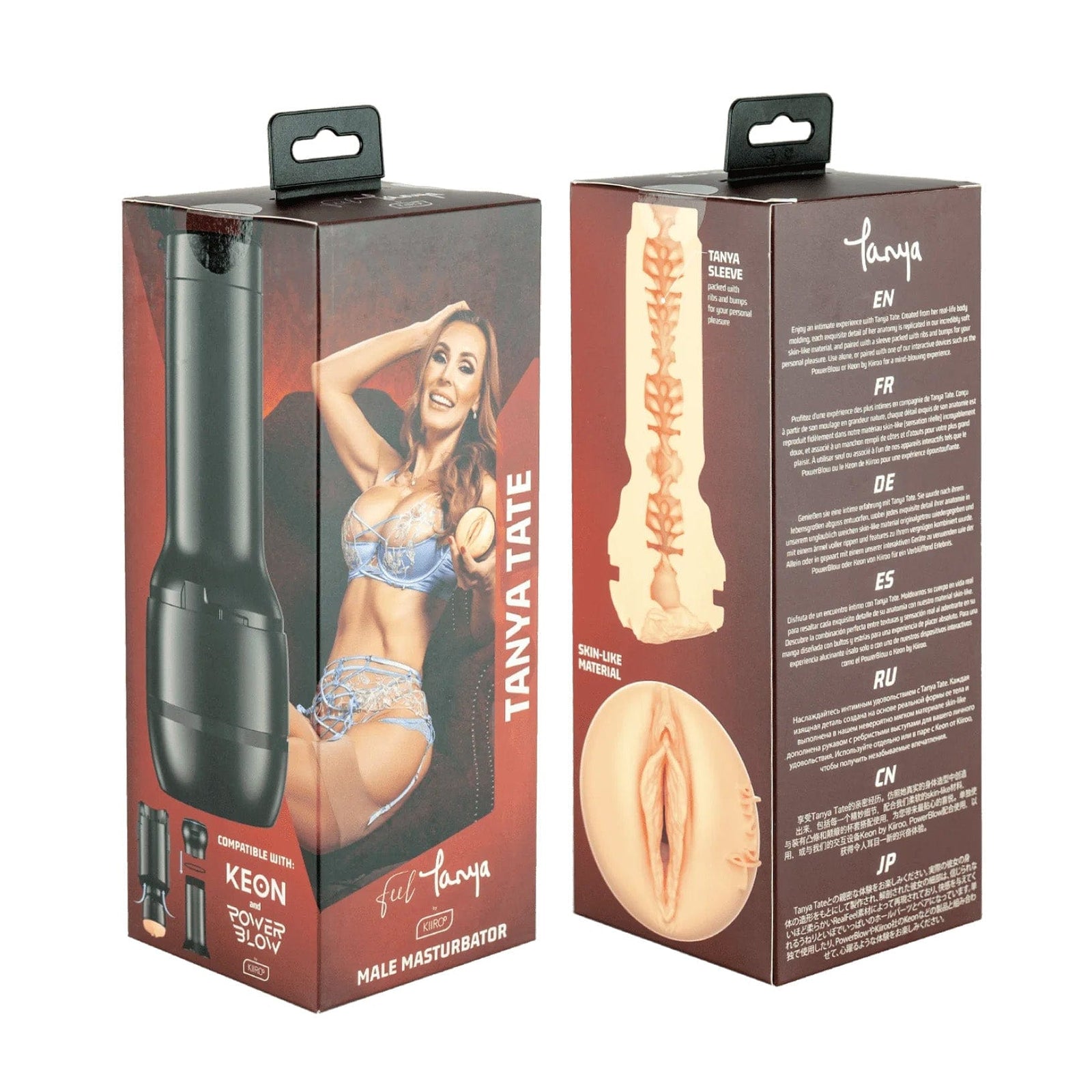 Kiiroo - Stars Collection Strokers Feel Tanya Tate Masturbator (Beige) Masturbator Vagina (Non Vibration) 711486098 CherryAffairs