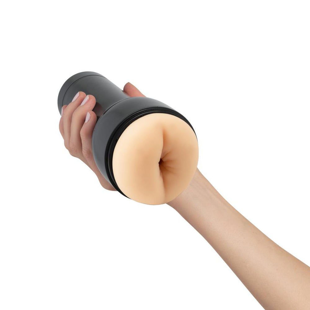 Kiiroo - Feel Butt Extra Tight Generic Ass Stroker Masturbator PowerBlow Compatible (Beige)
