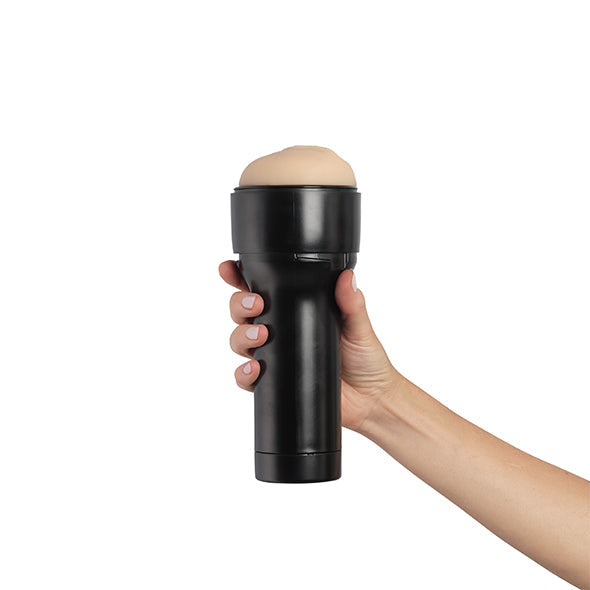 Kiiroo - Feel Stroker Male Masturbator (Beige) - Beige - Masturbator Vagina (Non Vibration)