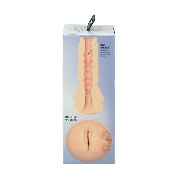 Kiiroo - Stars Collection Strokers Feel Rae Lil Black Masturbator (Beige) - Beige - Masturbator Vagina (Non Vibration)