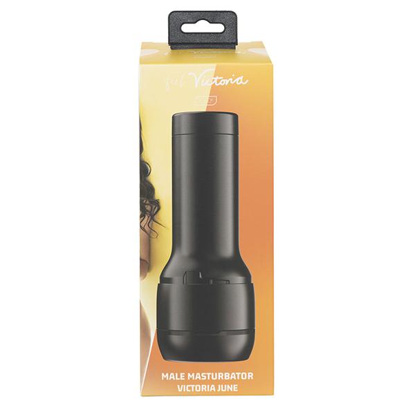 Kiiroo - Stars Collection Strokers Feel Victoria June Masturbator (Black) Masturbator Vagina (Non Vibration) 8720256722090 CherryAffairs