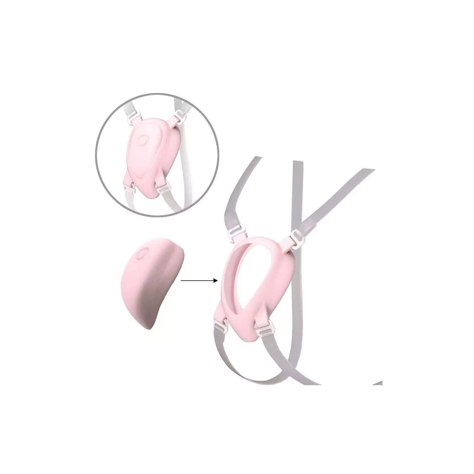 Kiiroo - Luxus Vibrator Harness (Pink) KR1057 CherryAffairs