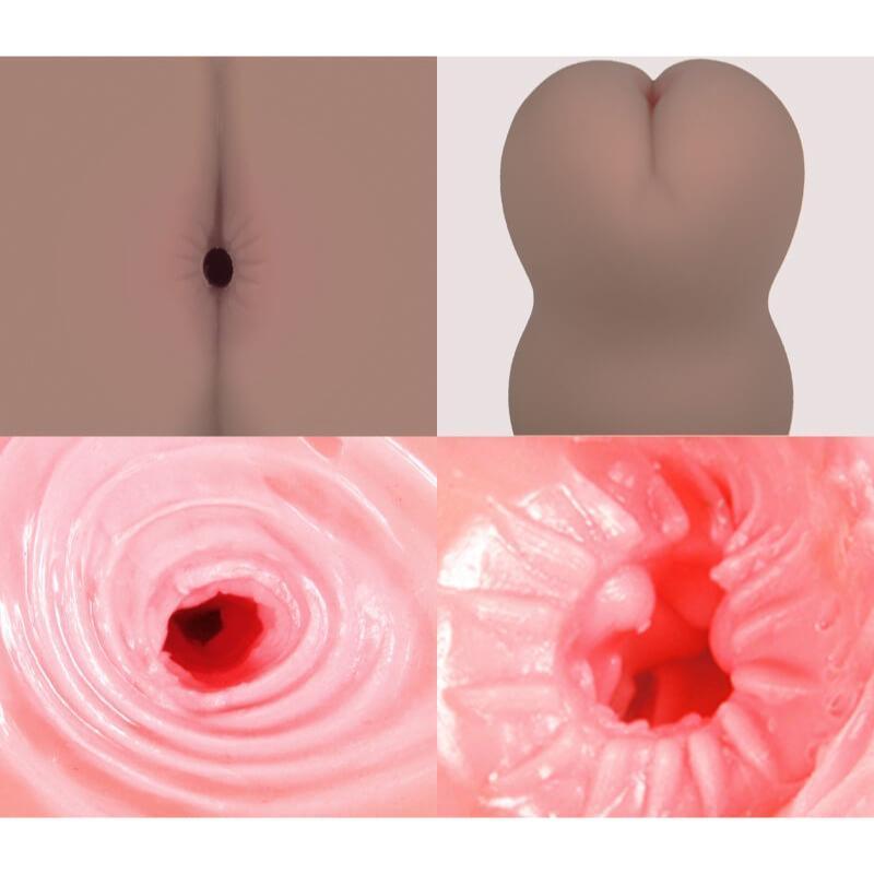 Kokos - Excellent Love Original Tongggo Black Angel Double Layer Ass Masturbator (Beige) Masturbator Vagina (Non Vibration) 8809392181906 CherryAffairs