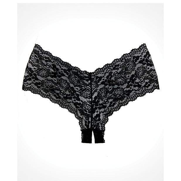 Allure Lingerie - Adore Candy Apple Panty O/S (Black) Lingerie (Non Vibration) 883045911100 CherryAffairs