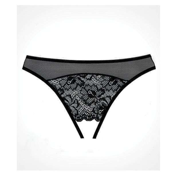 Allure Lingerie - Adore Just a Rumor Panty O/S (Black) Lingerie (Non Vibration) 883045911155 CherryAffairs