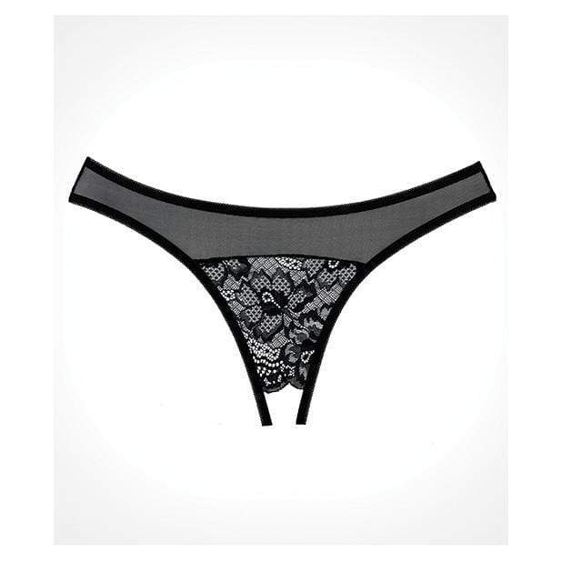 Allure Lingerie - Adore Just a Rumor Panty O/S (Black) Lingerie (Non Vibration) 883045911155 CherryAffairs