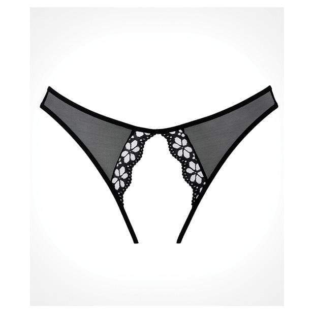 Allure Lingerie - Adore Mirabelle Plum Panty O/S (Black) Lingerie (Non Vibration) 883045911179 CherryAffairs
