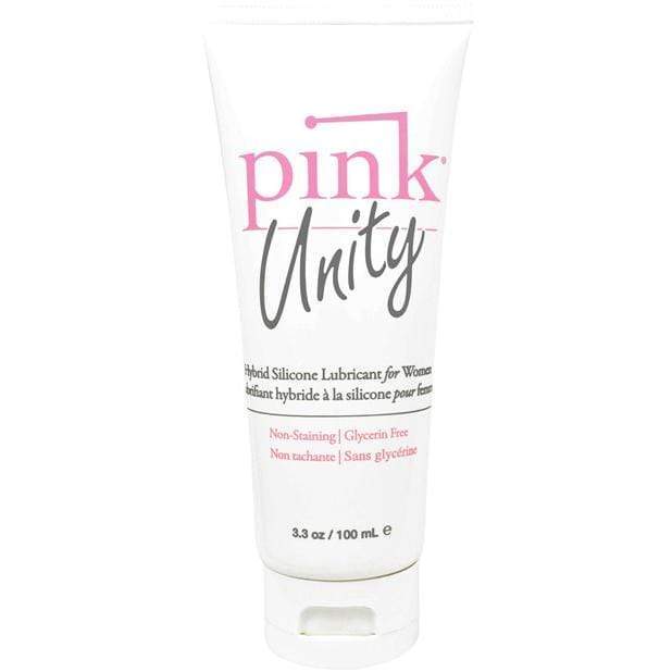 Pink - Unity Hybrid Silicone Based Lubricant for Woman 3.3oz Lube (Silicone Based) 892172001370 CherryAffairs
