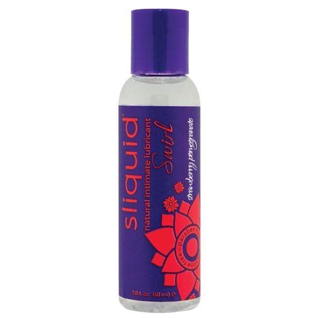 Sliquid - Naturals Intimate Lubricant Swirl Strawberry Pomegranate 2 oz - Lube (Water Based)