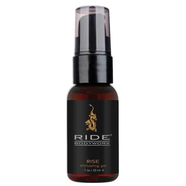 Sliquid - Ride BodyWorx Rise Stimulating Gel 1 oz (Black) Arousal Gel Singapore