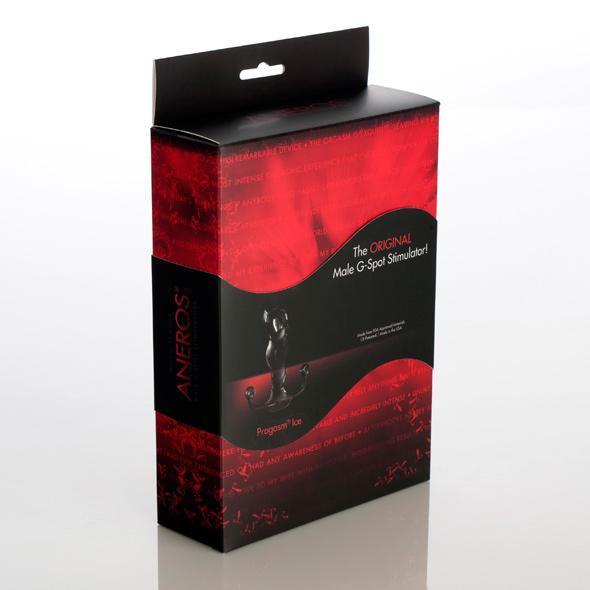 Aneros - Progasm Ice Prostate Massager (Black) Prostate Massager (Non Vibration) - CherryAffairs Singapore