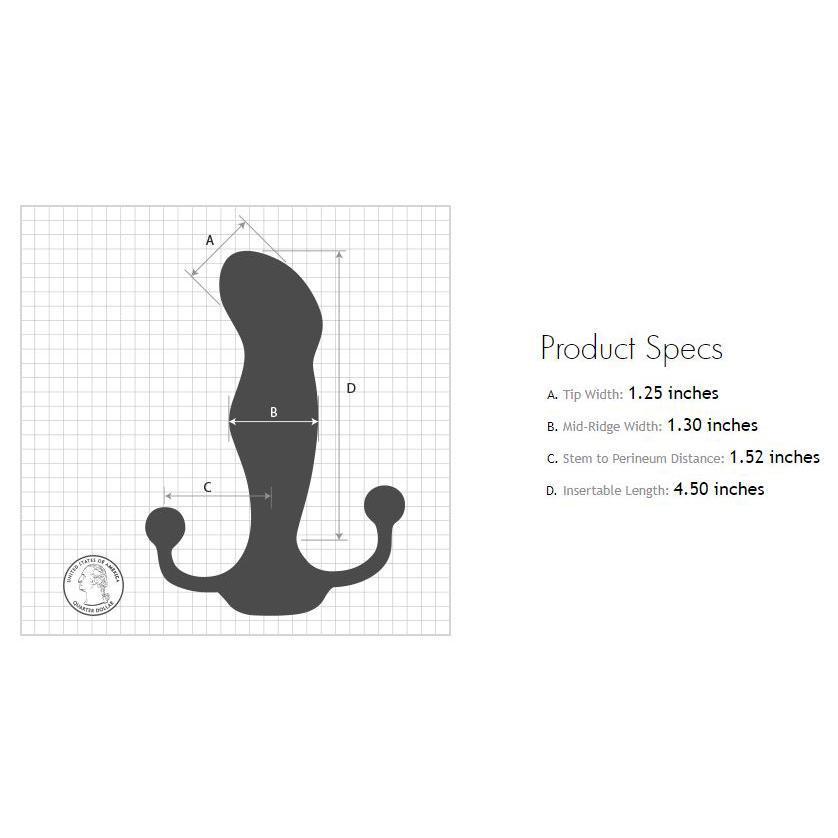 Aneros - Progasm Classic Prostate Massager (White) Prostate Massager (Non Vibration) - CherryAffairs Singapore