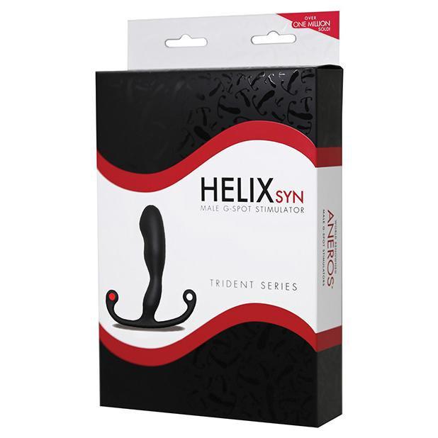 Aneros - Helix Syn Trident Prostate Massager - AN1003 / Black - Prostate Massager (Non Vibration)