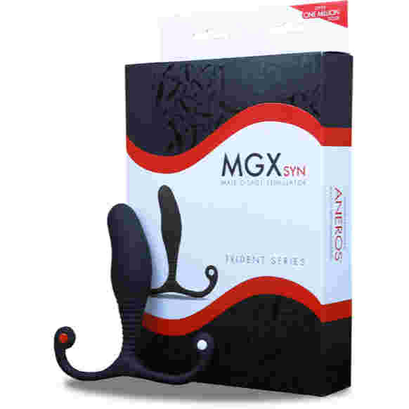 Aneros - MGX Syn Trident Prostate Massager - AN1001 / Black - Prostate Massager (Non Vibration)