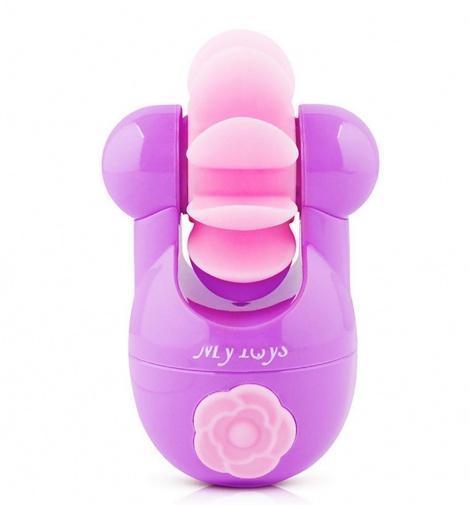 MyToys - Kiss Rechargeable Clit Massager (Purple) Clit Massager (Vibration) Rechargeable 9504000162092 CherryAffairs