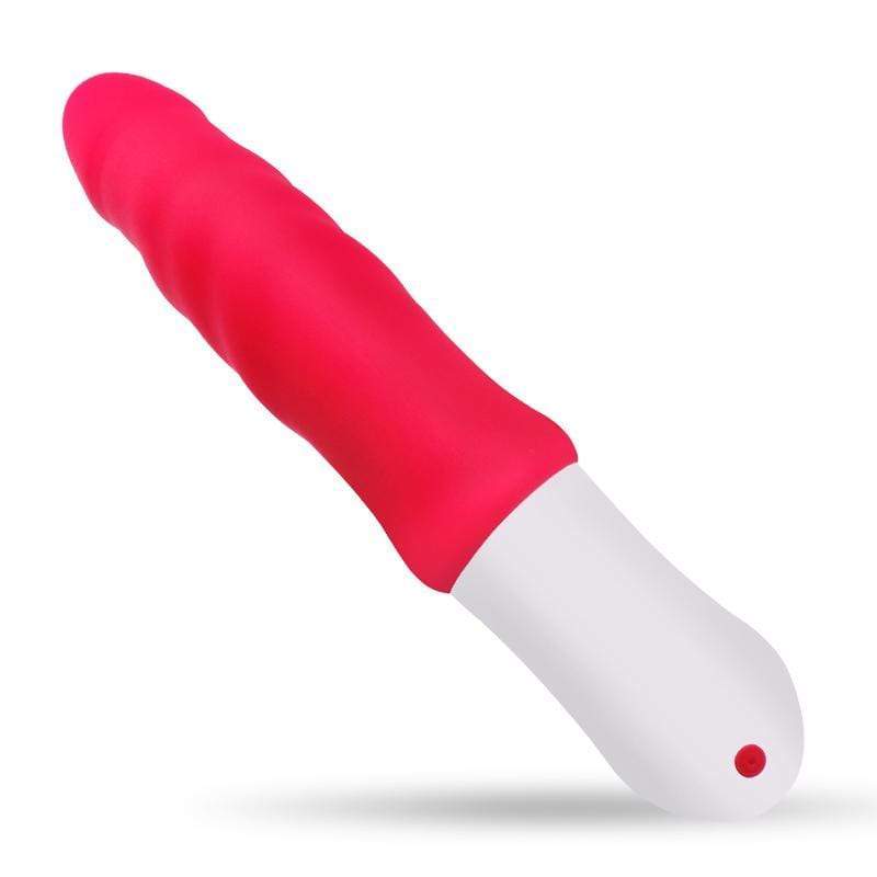 MyToys - My Lover Rechargeable Thrusting Vibrator (Red) Non Realistic Dildo w/o suction cup (Vibration) Rechargeable 9504000162153 CherryAffairs