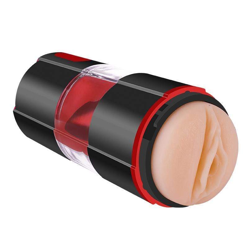 MyToys - French Kiss Automatic Vagina and Mouth Masturbator (Beige) Masturbator (Hands Free) Rechargeable 9504000162184 CherryAffairs